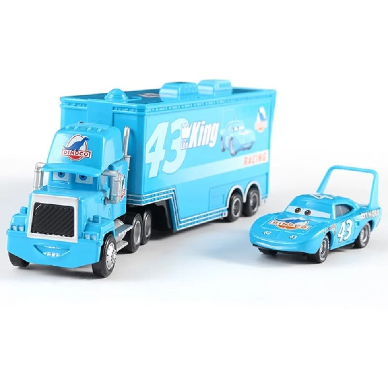 Disney Pixar Cars 3 Toy Lightning Mcqueen Jackson Storm Cruz Ramirez Hudson Mack Truck Car 2 Chick Hicks dinoco racer kids gift