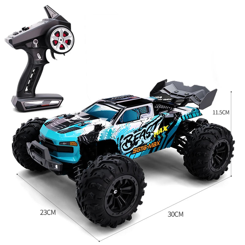 ZLL SG116 MAX RC Car 80KM/H High Speed Off-Road Drift Car Brushless 4WD Professional Racing Cars Remote Control Car for Adults