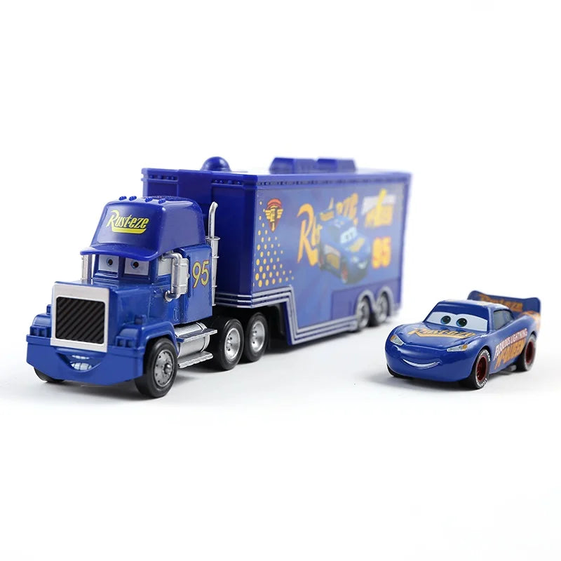 Disney Pixar Cars 3 Toy Lightning Mcqueen Jackson Storm Cruz Ramirez Hudson Mack Truck Car 2 Chick Hicks dinoco racer kids gift