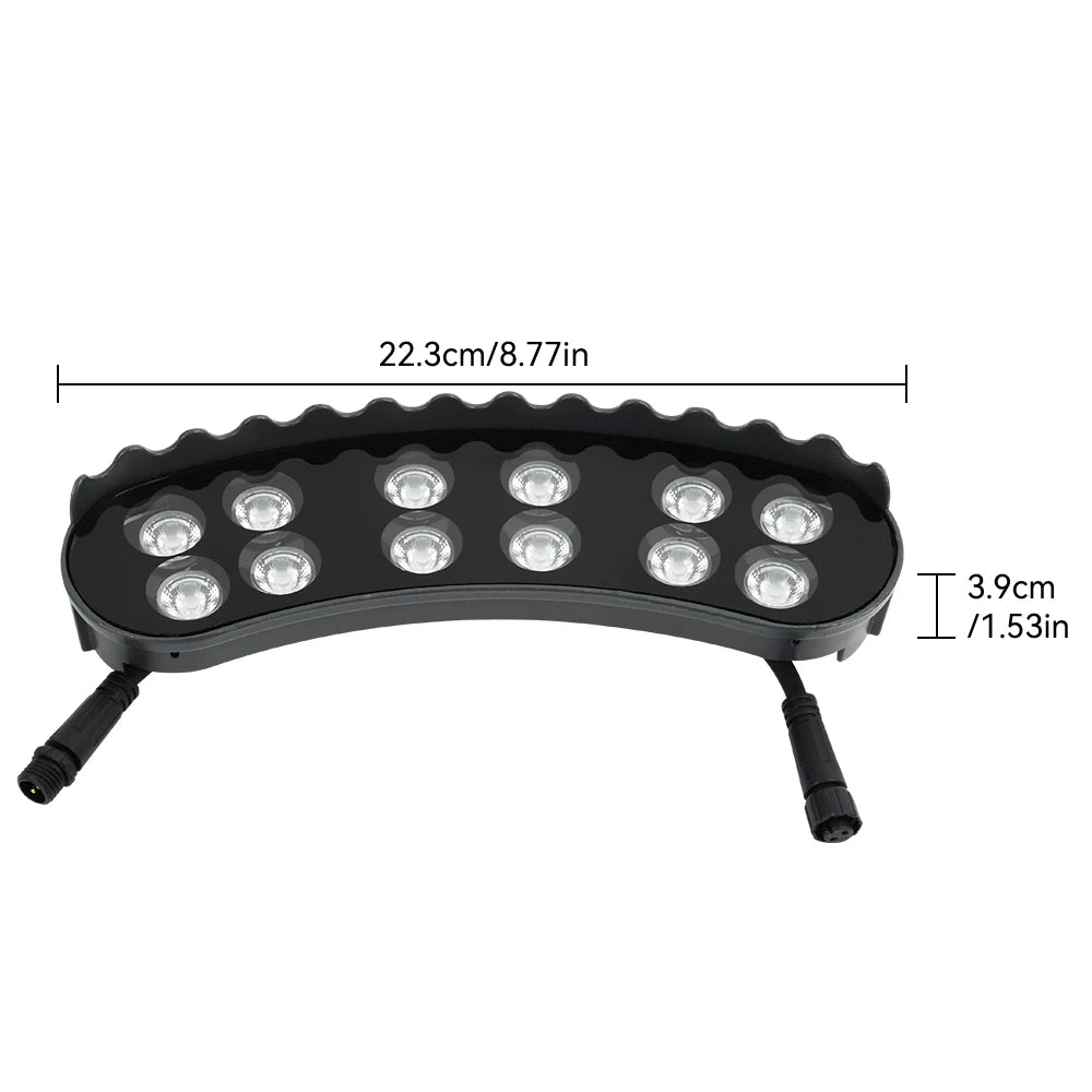 5PCS Outdoor Tree Hugging Lights  IP65 Waterproof LED Wall Washer Aluminum AC220V Lawn Spot Lights for Garden Yard Night Decora
