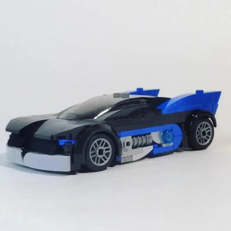 Bricklink Superhero Knight Technical Car Animated Series Batmobiles Tumbler Armored Vehicle Batpod Building Blocks Kid Toys Gift