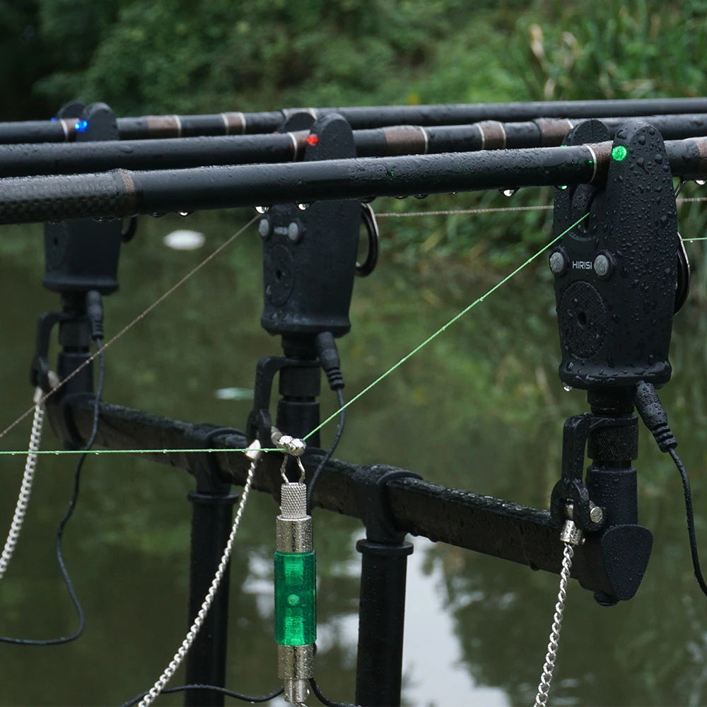 Hirisi S5 Carp Fishing Bite Alarms Fishing Bite Indicator Waterproof Wireless Fishing Alarm Set Fishing Accessories