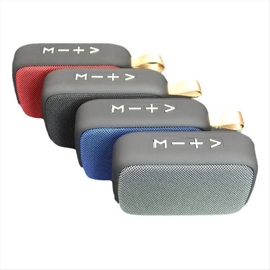 *A14E Portable Speakers Outdoor Bluetooth Mini Loudspeaker Wireless Column 3D Stereo Music Player Hifi Sound Box Black&Red