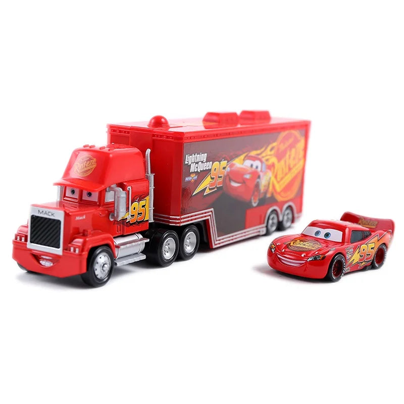 Disney Pixar Cars 3 Toy Lightning Mcqueen Jackson Storm Cruz Ramirez Hudson Mack Truck Car 2 Chick Hicks dinoco racer kids gift