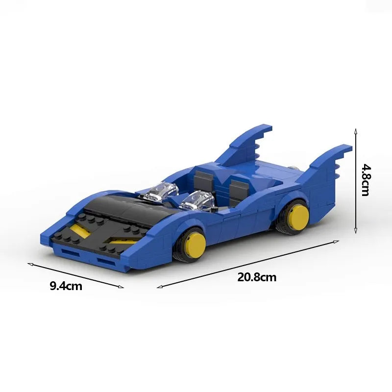 Bricklink Superhero Knight Technical Car Animated Series Batmobiles Tumbler Armored Vehicle Batpod Building Blocks Kid Toys Gift