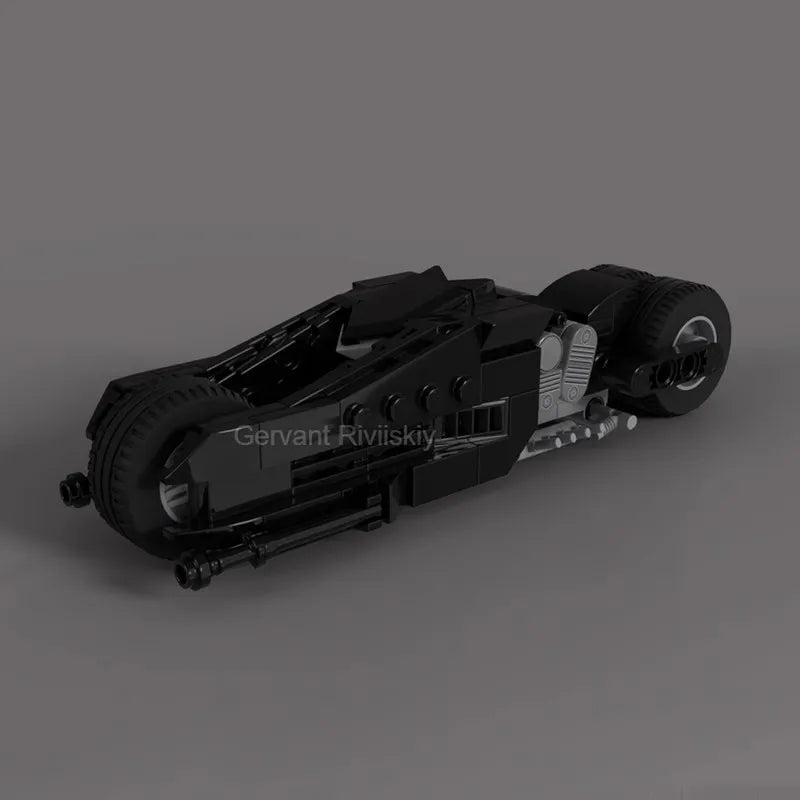 Bricklink Superhero Knight Technical Car Animated Series Batmobiles Tumbler Armored Vehicle Batpod Building Blocks Kid Toys Gift