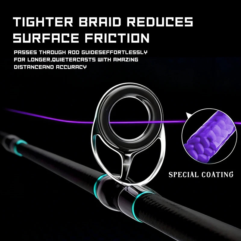 YGKX New Fishing Lines 24 Strands Braided PE Japan Smooth Multifilament Line 300/500/1000M Sea Fishing Carp Fly Wire line Tool