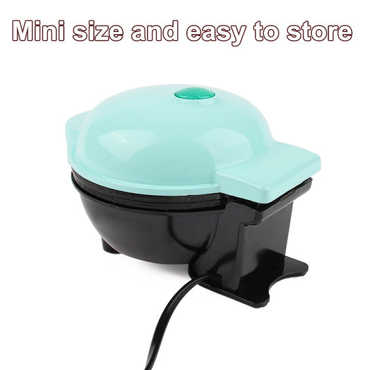 110V/220V Multifunctional Mini Electric Bowl Waffle Maker Cake Sandwich ToasterDessert Biscuit Breakfast Roaster Baking Pan EU