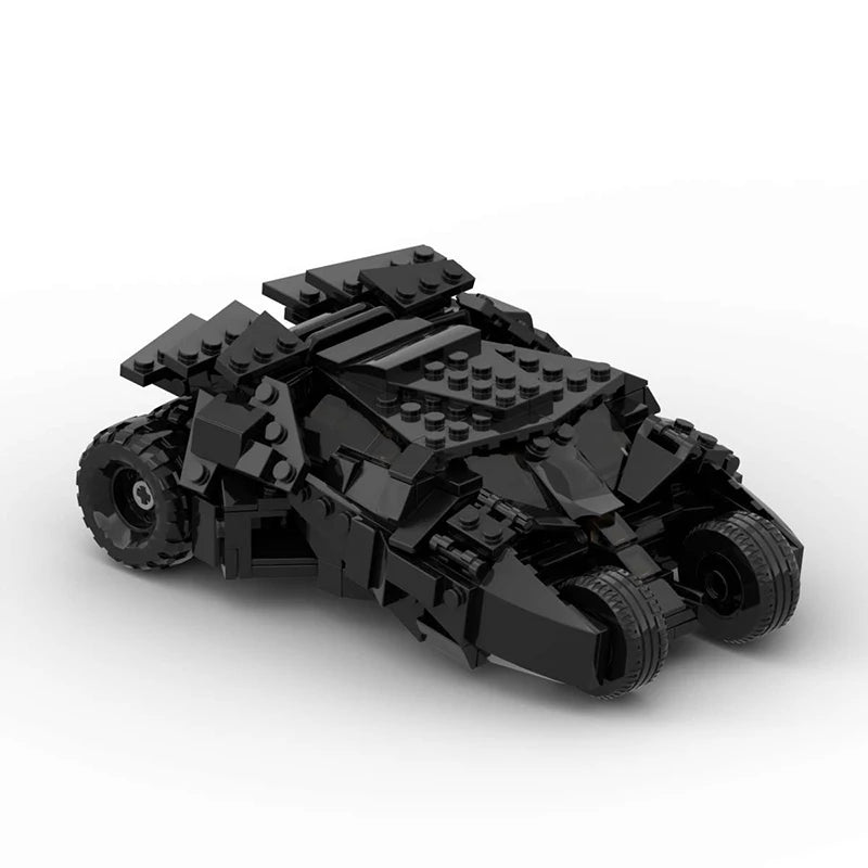 Bricklink Superhero Knight Technical Car Animated Series Batmobiles Tumbler Armored Vehicle Batpod Building Blocks Kid Toys Gift